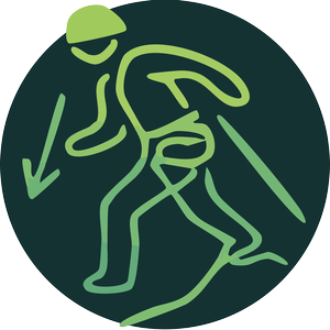 Canyoning pictogram