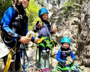 Canyoning in the Audin stream