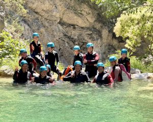 Easy family canyoning French Riviera