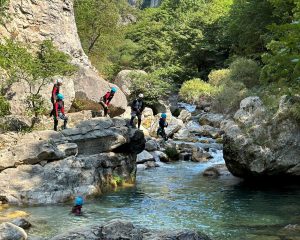 Gorges du Loup with Azur Canyoning